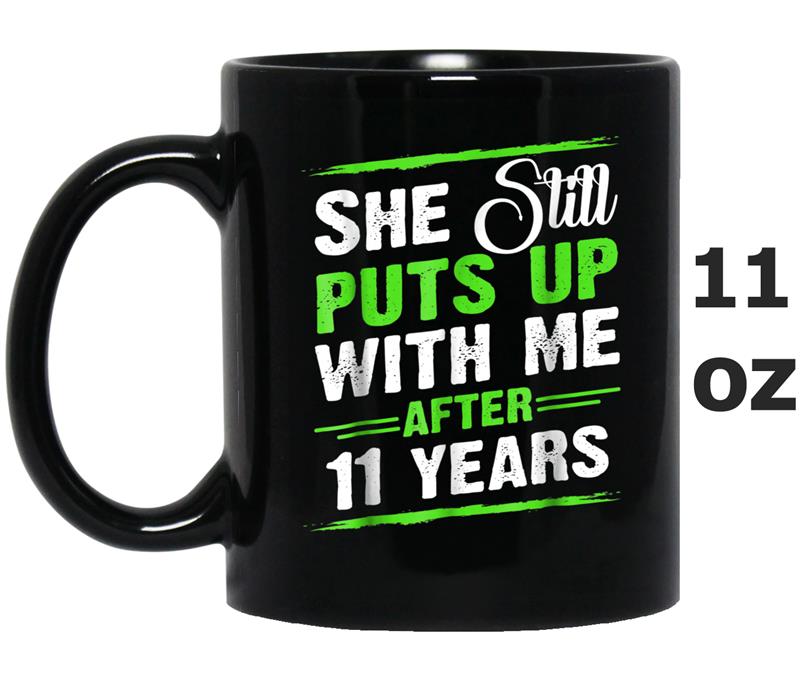11th Anniversary Gifts For HimHusband. Best  For Men Mug OZ
