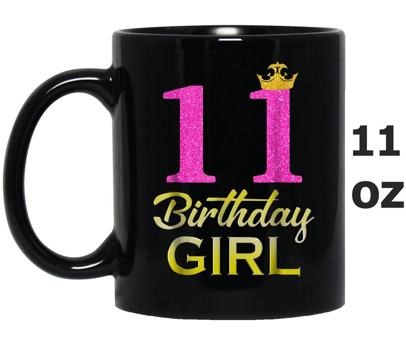 11th Birthday Gifts Princess Crown Pink Awesome 2007 Mug OZ