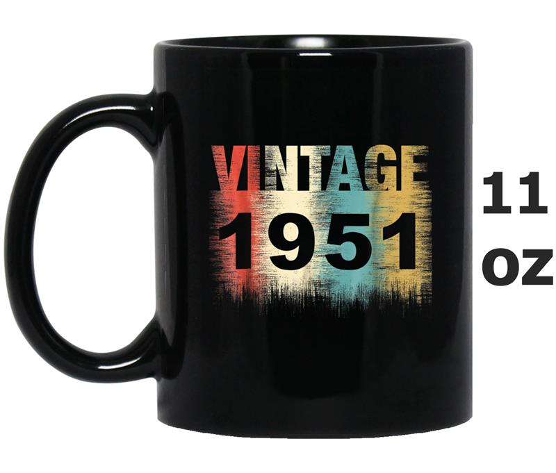 1951  Vintage 67th Birthday day Gift Mug OZ