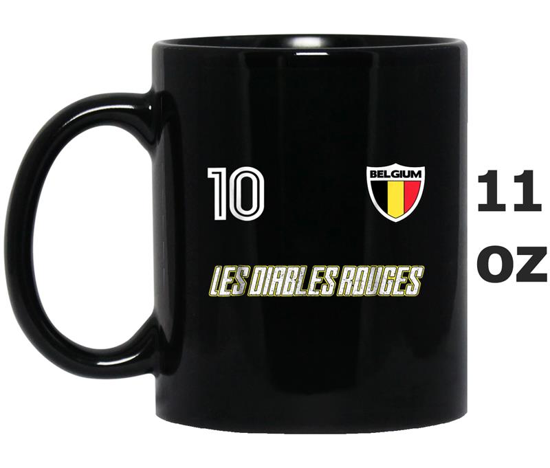 2018 Belgium World Football No 10 Classic Jersey  Cup Mug OZ