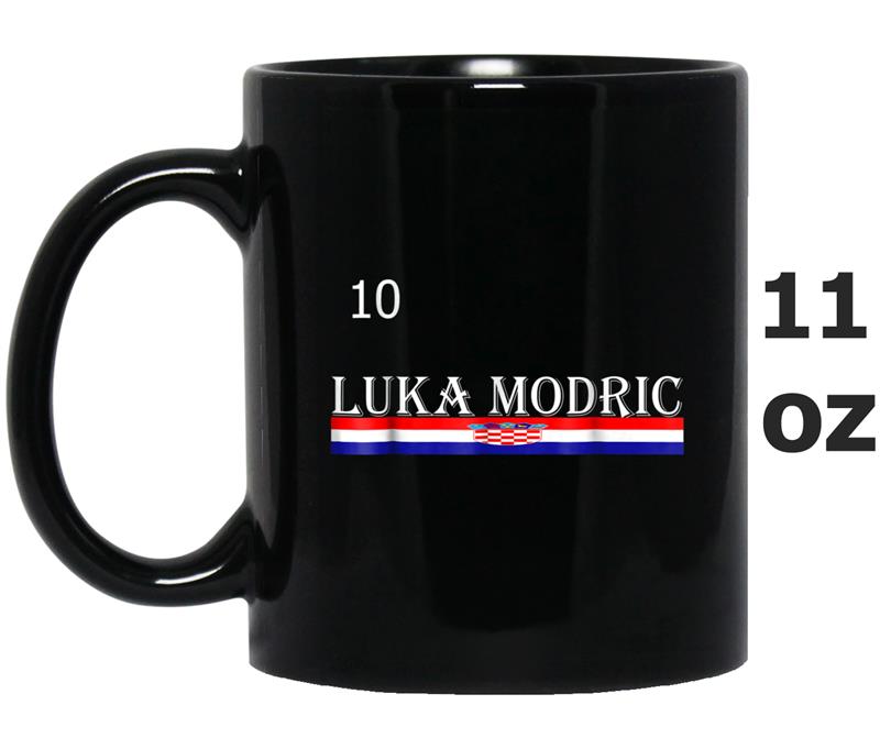 2018 Luka Modric Classic Jersey Soccer No10 Croatia funny Mug OZ