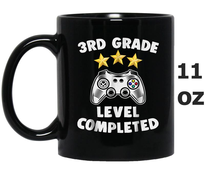 3rd Grade Graduation  Funny Video Gamer Gift Tee Mug OZ
