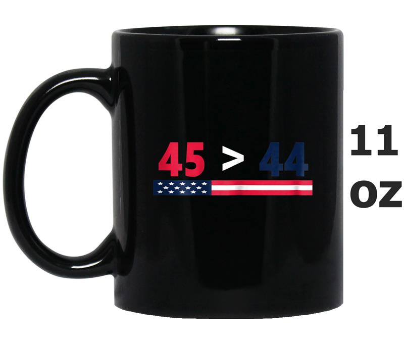 45th President vs 44th President  Funny Trump Mug OZ