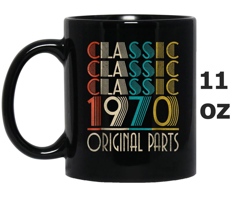48th Birthday Classic Vintage 1970  Gift Mug OZ