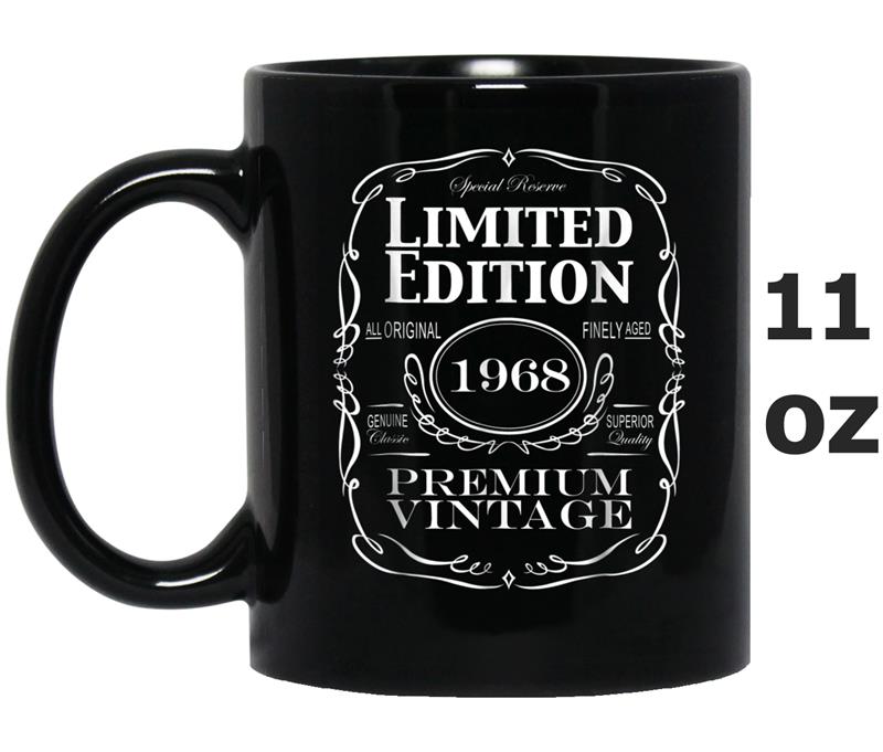 50th Birthday Gift  - Born in 1968 Turning 50 Tee Mug OZ
