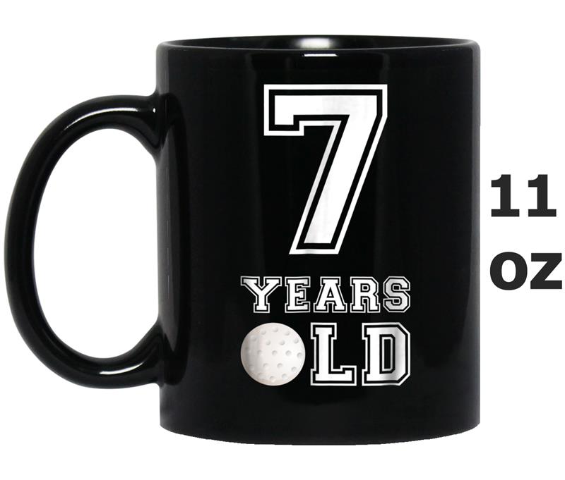 7 Years Old Golf Birthday  Boys 7th Birthday Gift Mug OZ