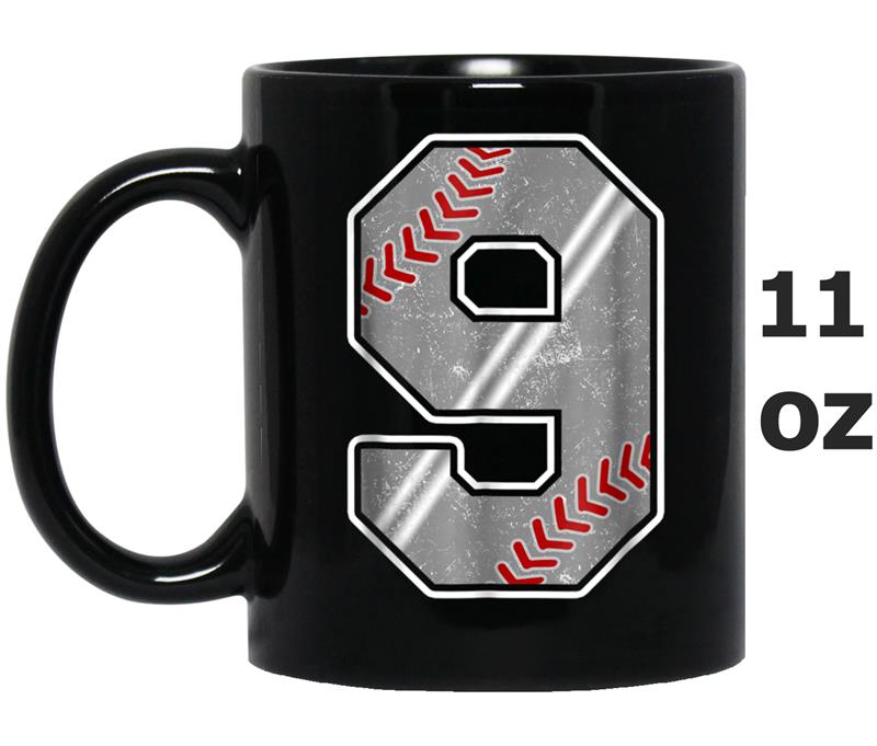 9 Birthday Baseball Mug OZ