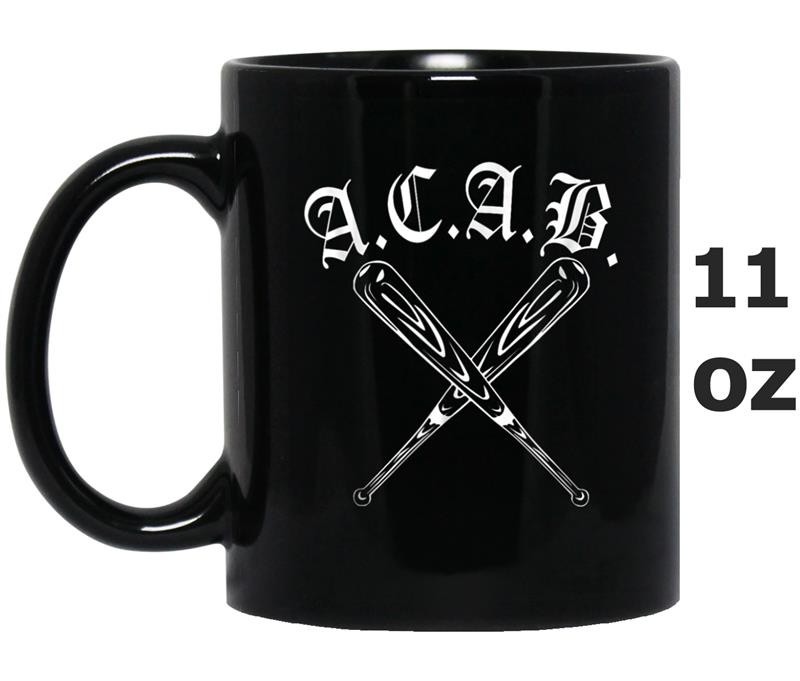 A.C.A.B. - Hooligan, Skinhead, Punk, Baseball bat, Mug OZ