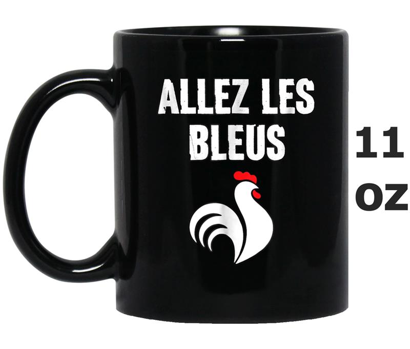 Allez Les Bleus France Soccer  Football Tee Jersey Mug OZ