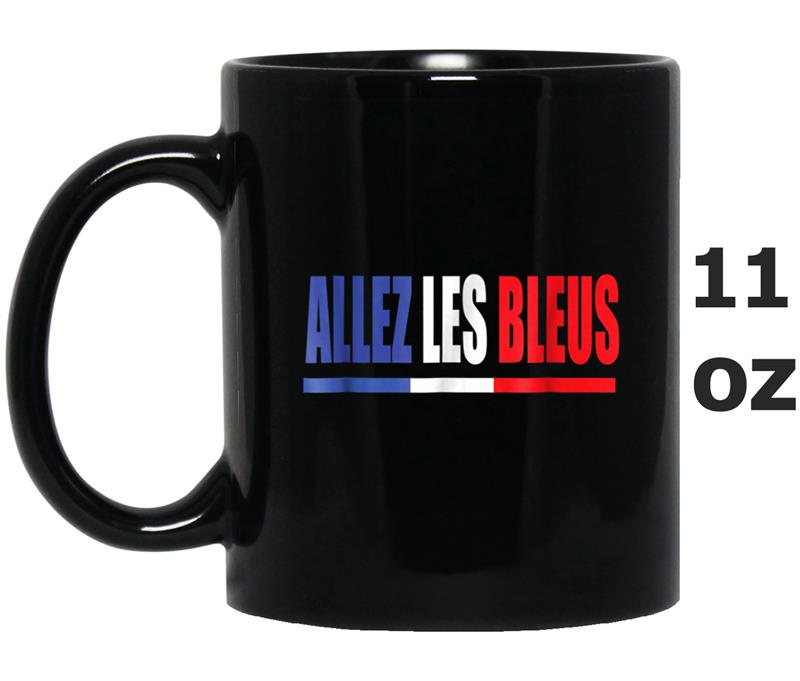 ALLEZ LES BLEUS  France Soccer Flag Jersey Mug OZ