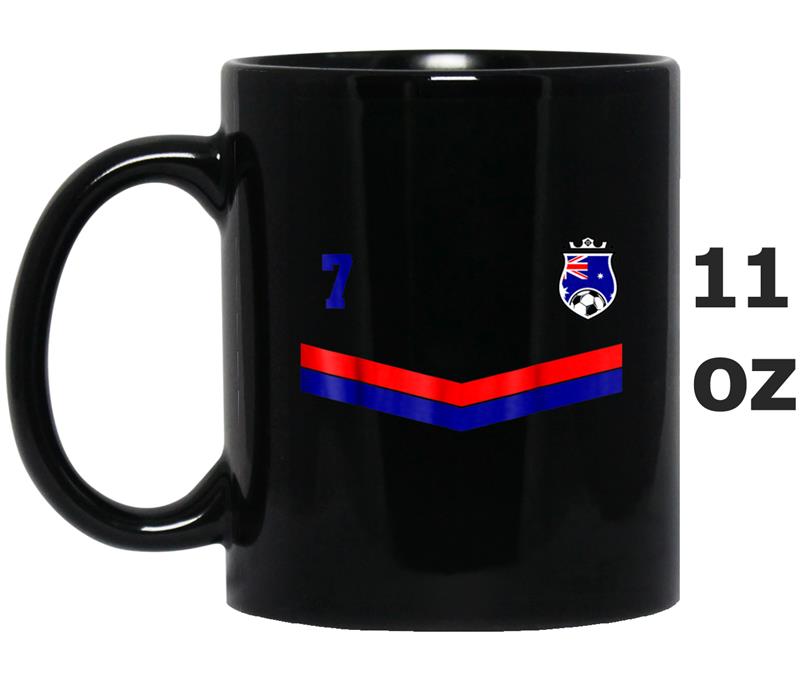 Australia's No.7 Russia World Soccer 2018 Jersey Mug OZ