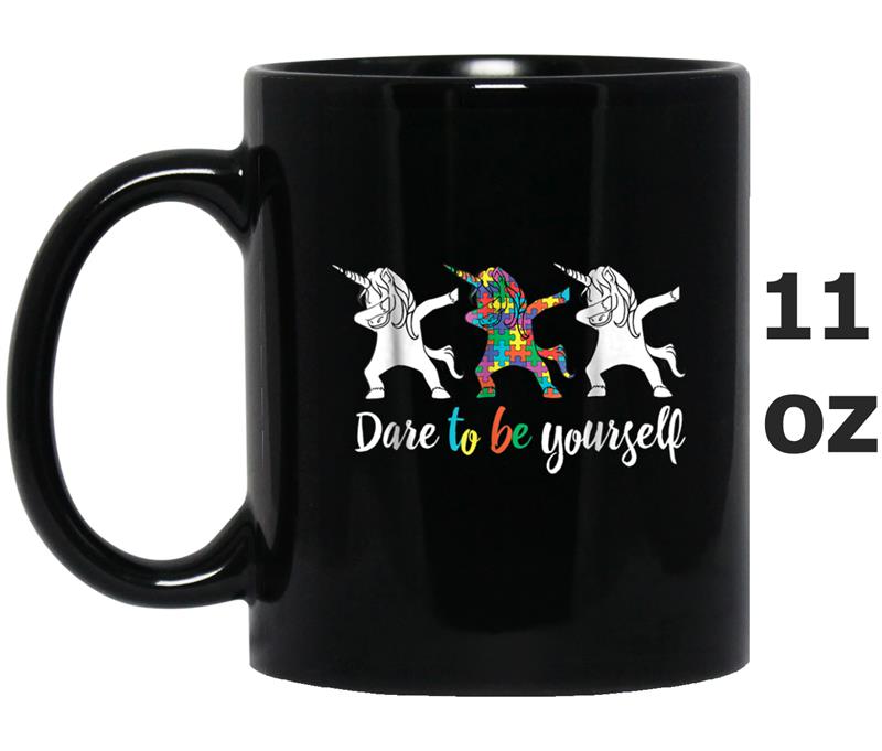 Autism Unicorn Dabbing Mug OZ