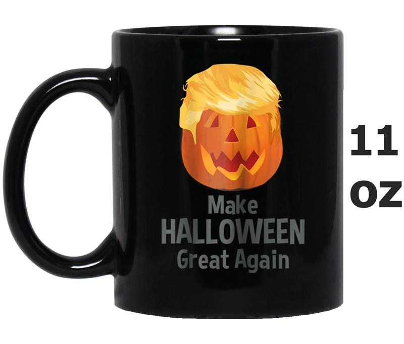 Awesome Make Halloween Great Again Funny Trumpkin Mug OZ