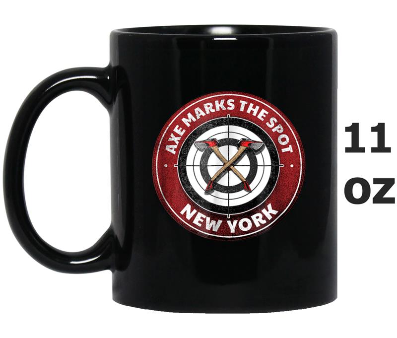 Axe Throwing  New York Hatchet Target Men Women Gifts Mug OZ