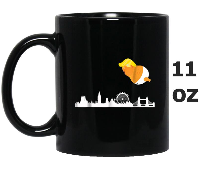 Baby Trump Balloon London Funny Anti Trump Mug OZ