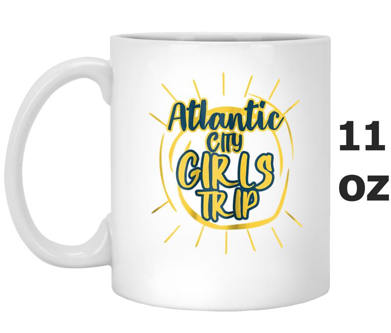 Bachelorette Atlantic City Girls Getaway  Hen Party Mug OZ