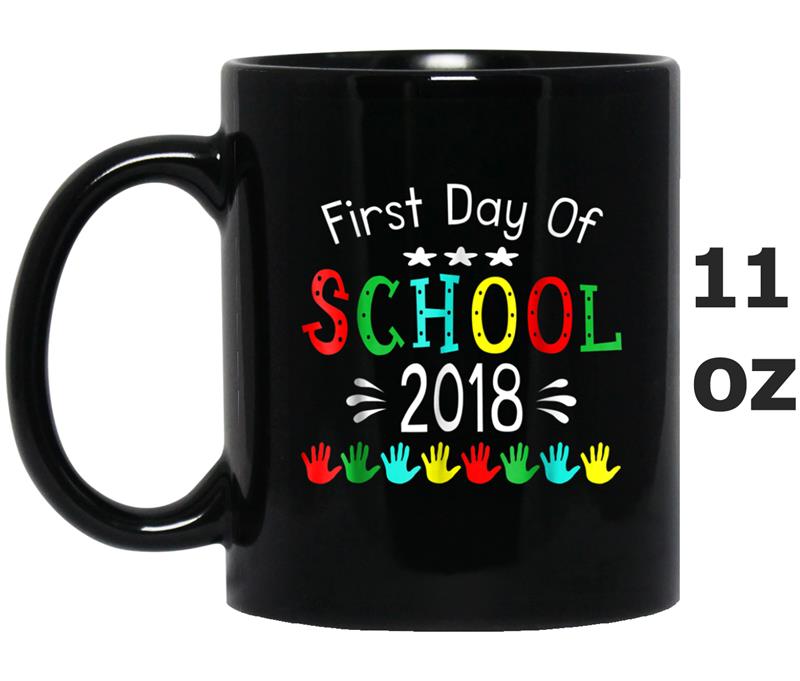 Back To School First Day Of School for Teacher Studen Mug OZ