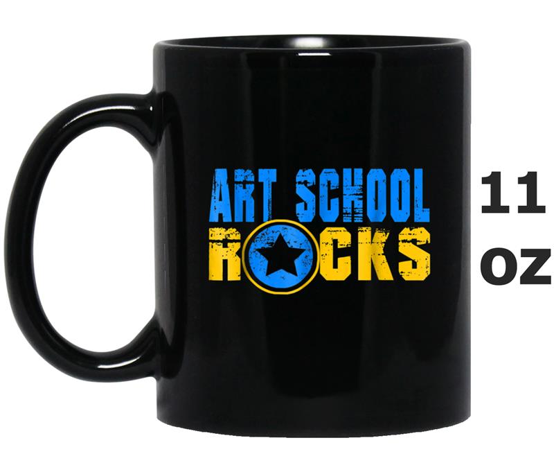 Back To School  First Art School Funny Teacher Gift Mug OZ
