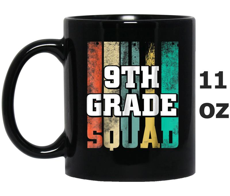 Back To School  Funny 9th Grade Squad Gif Mug OZ