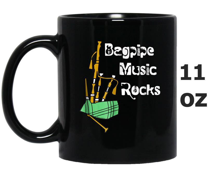 Bagpipe Music Rocks Mug OZ