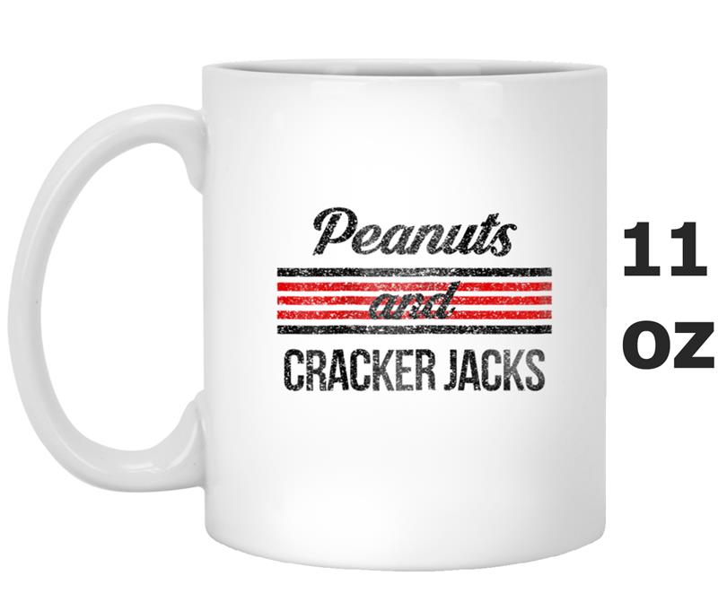 Baseball  Peanuts and Cracker Jacks Mug OZ