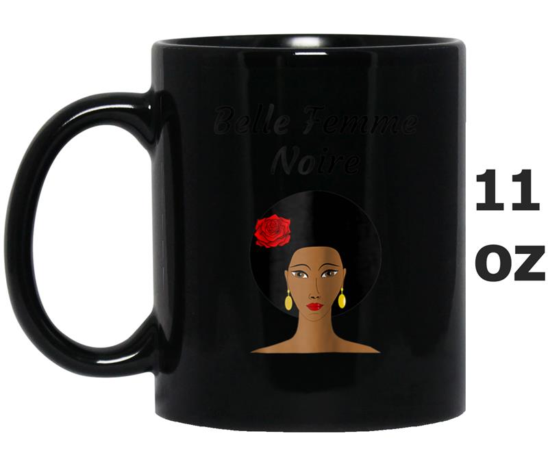 Beautiful Black Woman Mug OZ