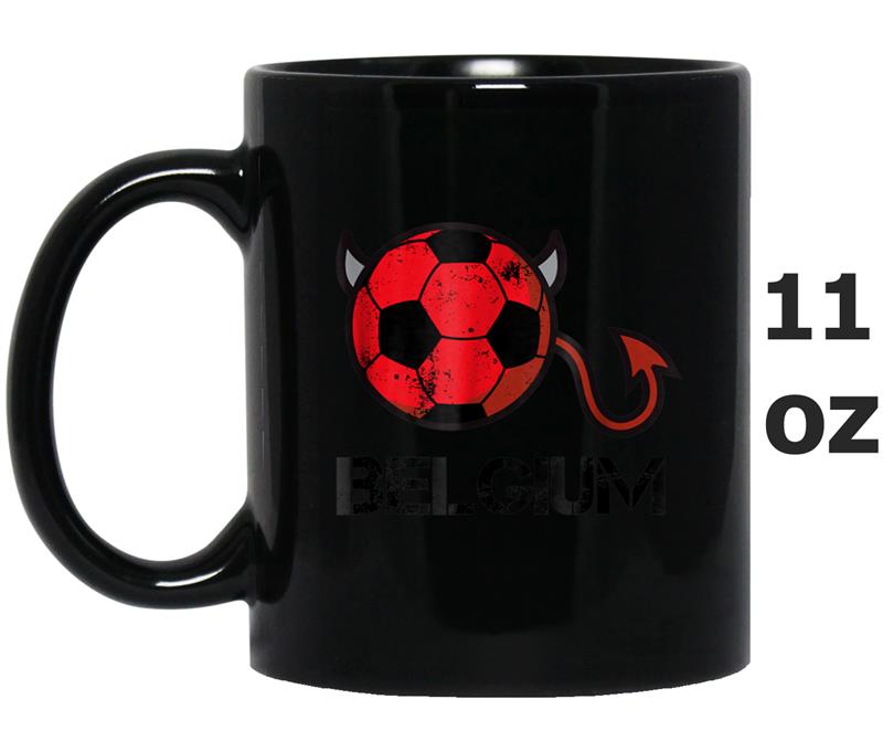 Belgium Soccer Jersey 2018  Red Devils  Football Cup Mug OZ