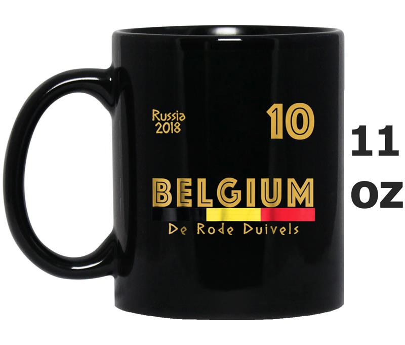 Belgium Soccer Jersey World Football Cup  Flag Gift Mug OZ