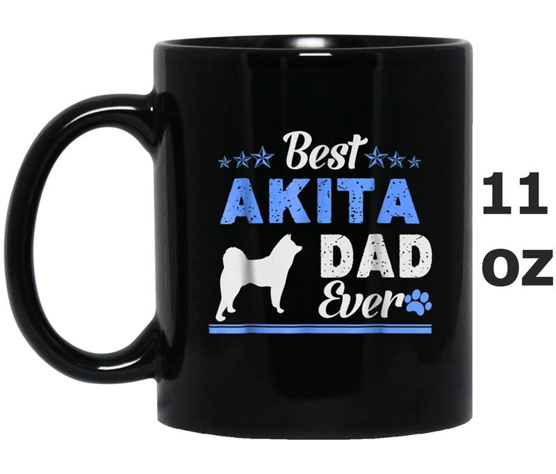 Best Akita Dad Ever   Akita father Mug OZ