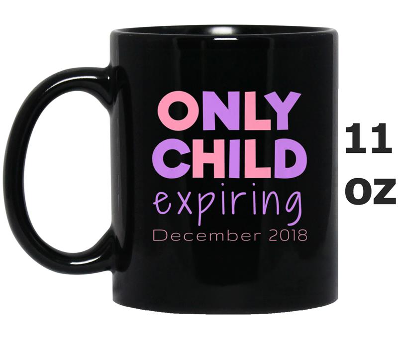 Big Sister  Pregnancy Reveal Baby December 2018 Mug OZ