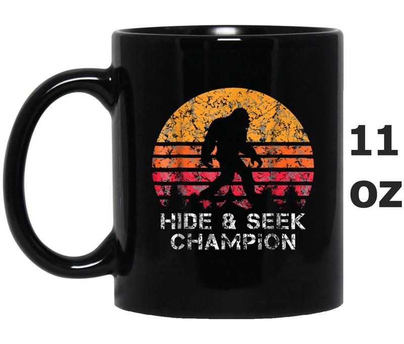 Bigfoot Is Real  Hide And Seek World Champion Mug OZ