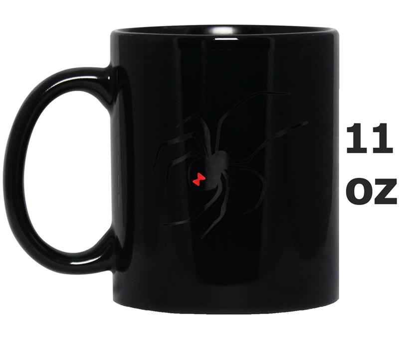 Black Widow Spider Spiderweb  Halloween Costume Mug OZ