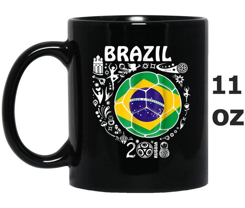 Brazil Soccer Jersey  2018 Team men women kids Mug OZ