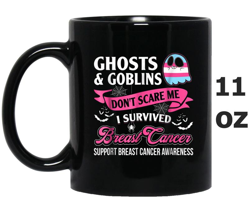 breast cancer -i survive breast cancer halloween tee Mug OZ