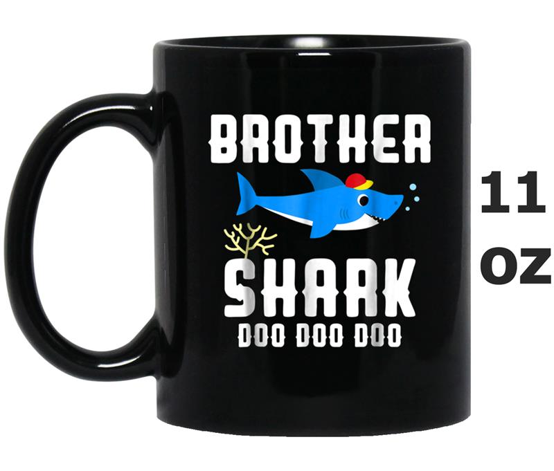 Brother Shark , Shark Birthday Gift 2018 For Boys Mug OZ