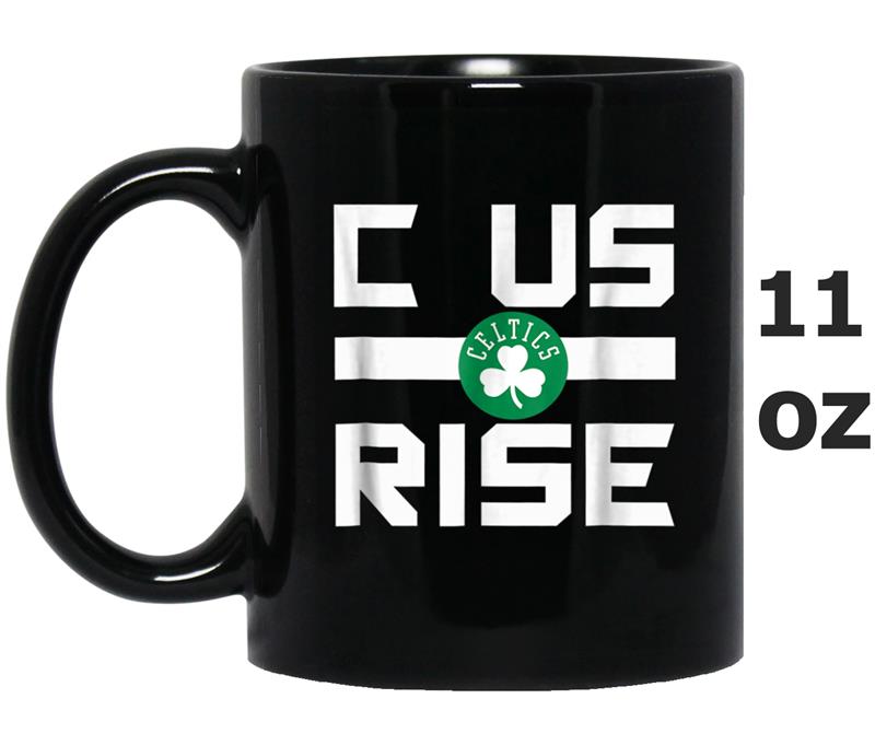 C Us Rise Boston Celtic Mug OZ