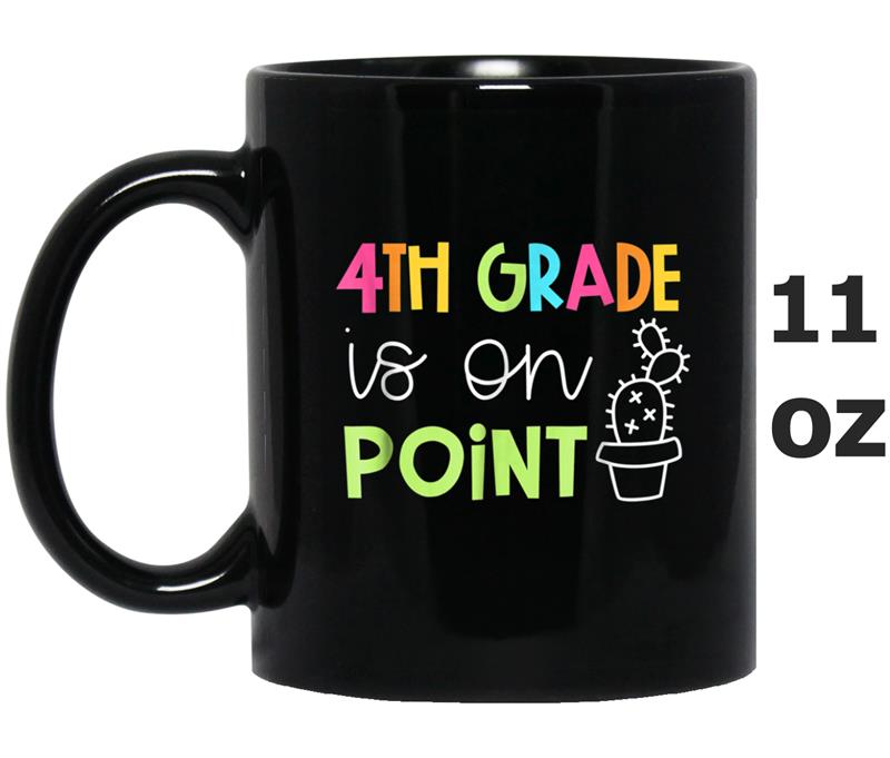 Cactus Teacher  - Cute 4th Grade Teacher Mug OZ