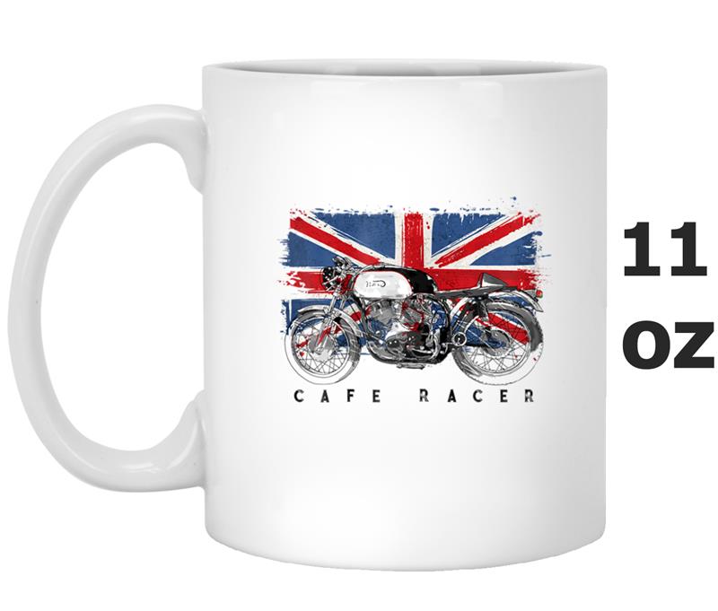 Cafe Racer British Motorcycle Mug OZ