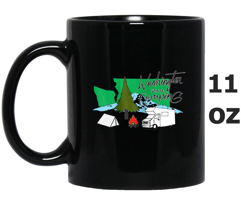 Camping  Washington State Mug OZ