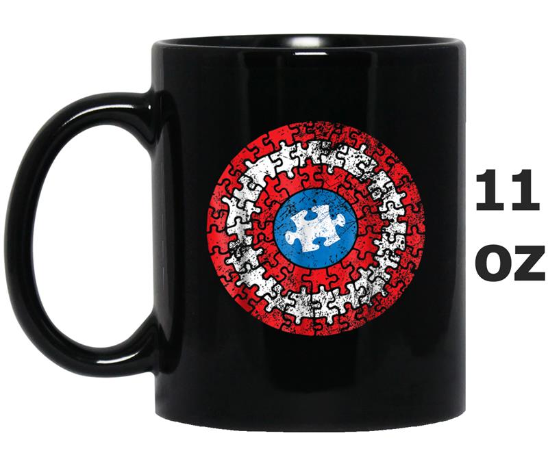 Captain Autism Awareness Kids Men Women Mug OZ