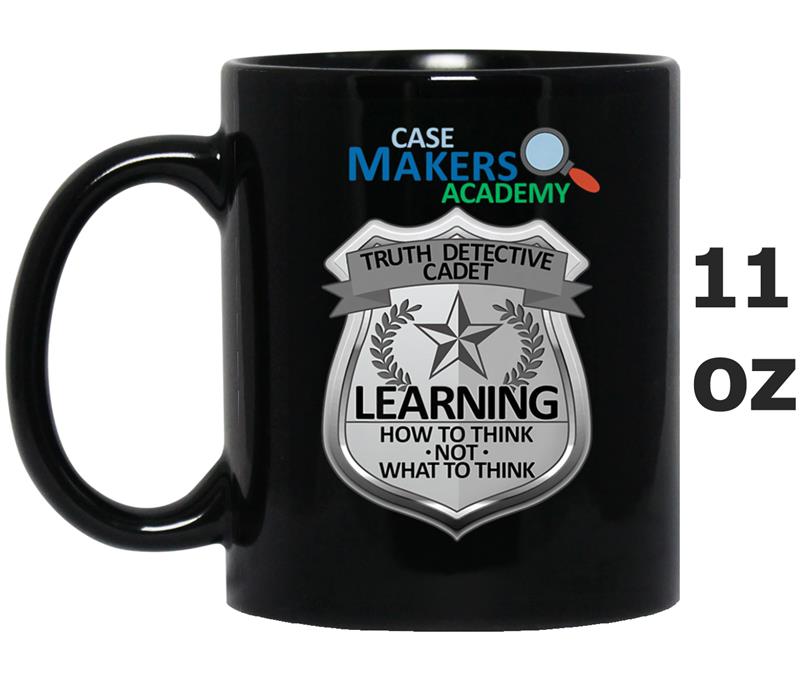 Case Makers Academy Truth Detective Cadet Mug OZ