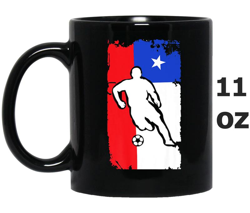 Chile Soccer Jersey - Chilean Flag  Football Futbol Mug OZ