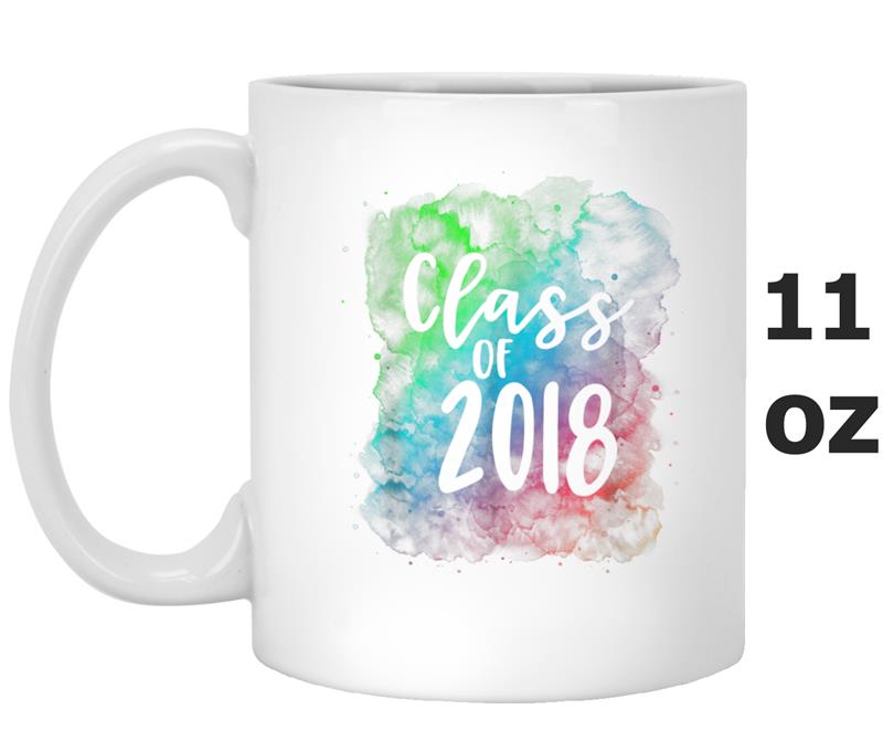 Class of 2018 Watercolor Mug OZ