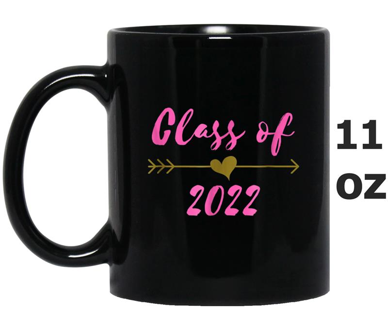 Class of 2022 8th Grade Pink Arrow Cute Teen Girls Mug OZ