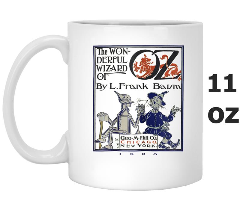 Classic Wizard of OZ Book Promo -Tin Man & Scarecrow Mug OZ