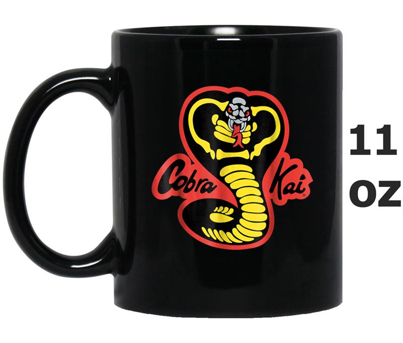 Cobra No mercy Kai Strike Hard Karate Strike Fast Kid Mug OZ