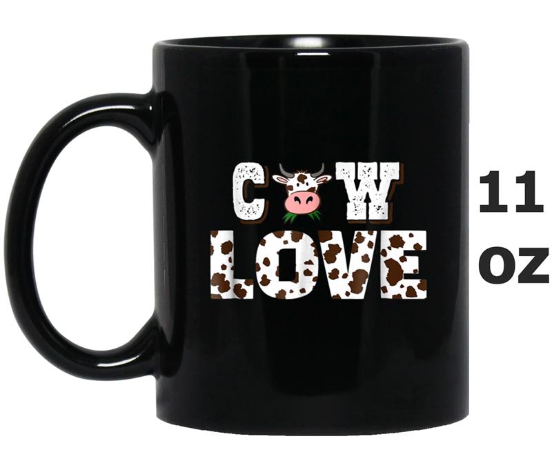 Cow Prin Cow Lovers Gift Mug OZ