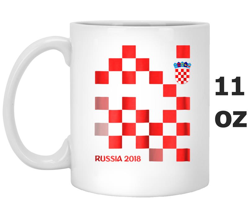 Croatia Jersey  Russia 2018 Football men women youth Mug OZ