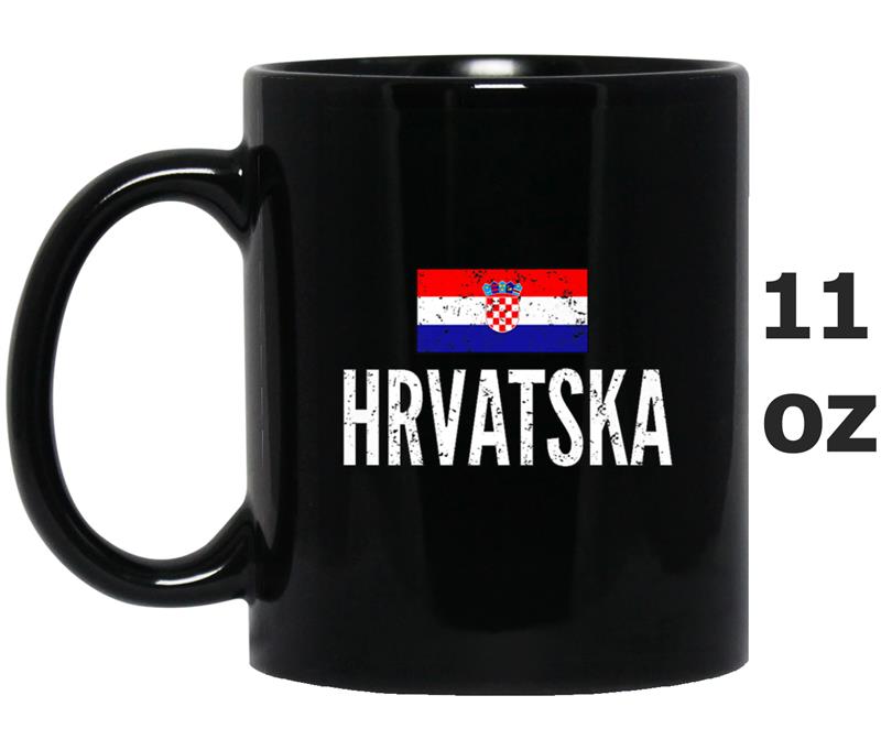 Croatia Soccer Football Jersey styled Team Hrvatska Mug OZ