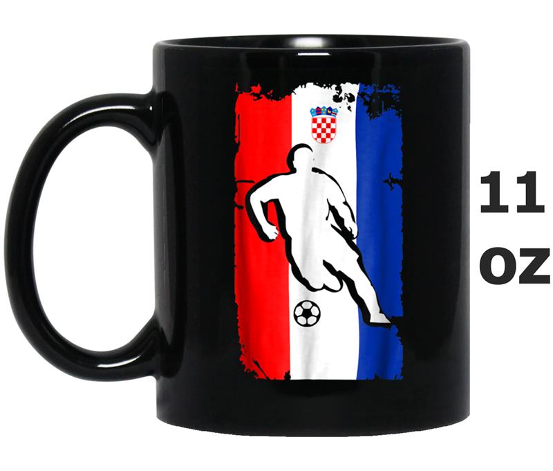 Croatia Soccer Jersey - Croatian Flag  Football Futbol Mug OZ